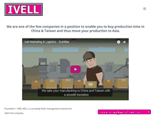 Tablet Screenshot of ivell.com